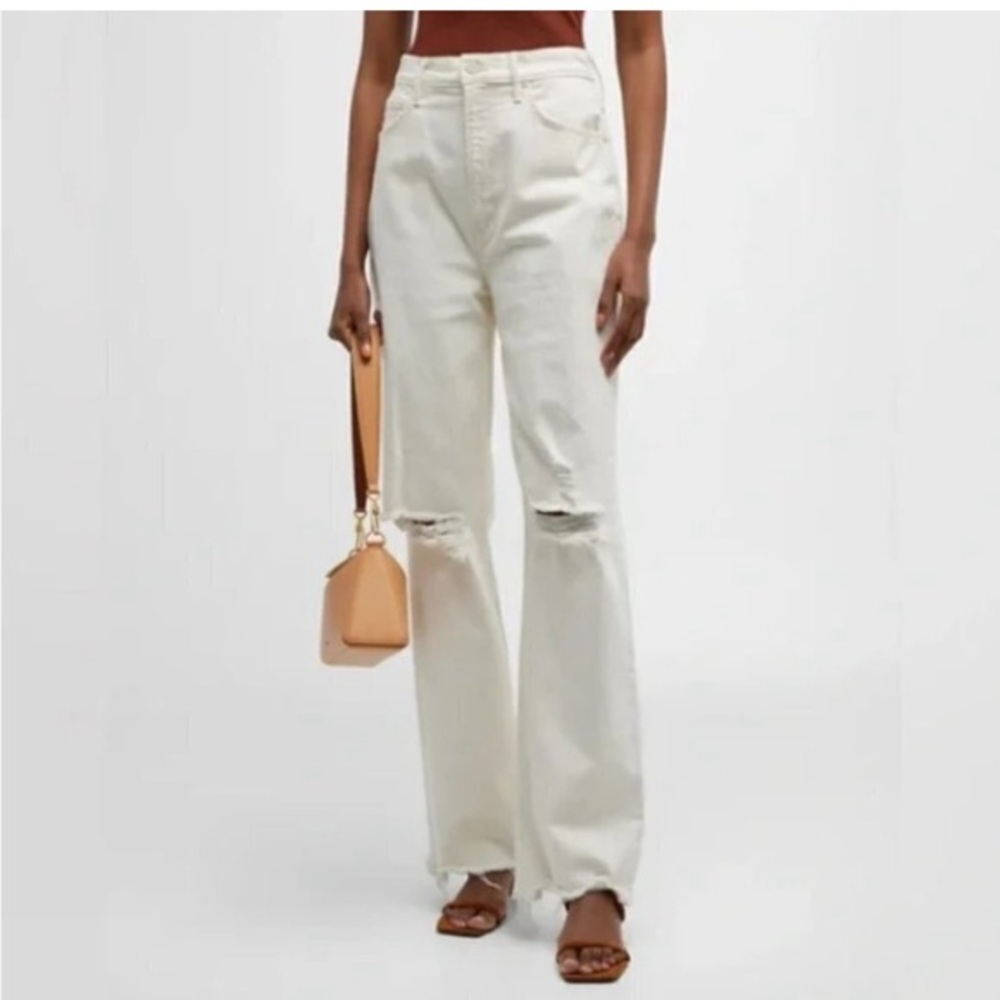 Mother superior high waisted tunnel vision sneak unnatural acts Jeans 26